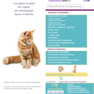 PlanSalud Básico gato