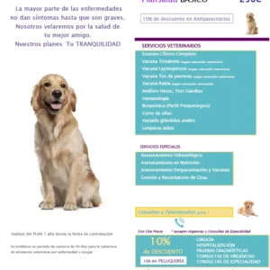 PlanSalud Básico perro